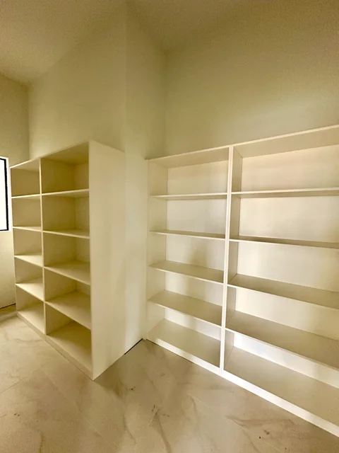 Closet Shelving Wall