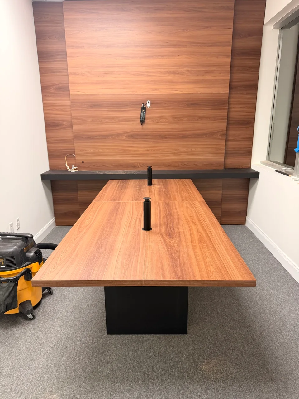 Desk + Wall Panel