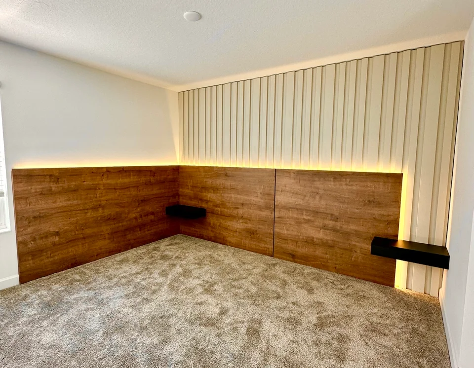 Bedroom Wood Panel